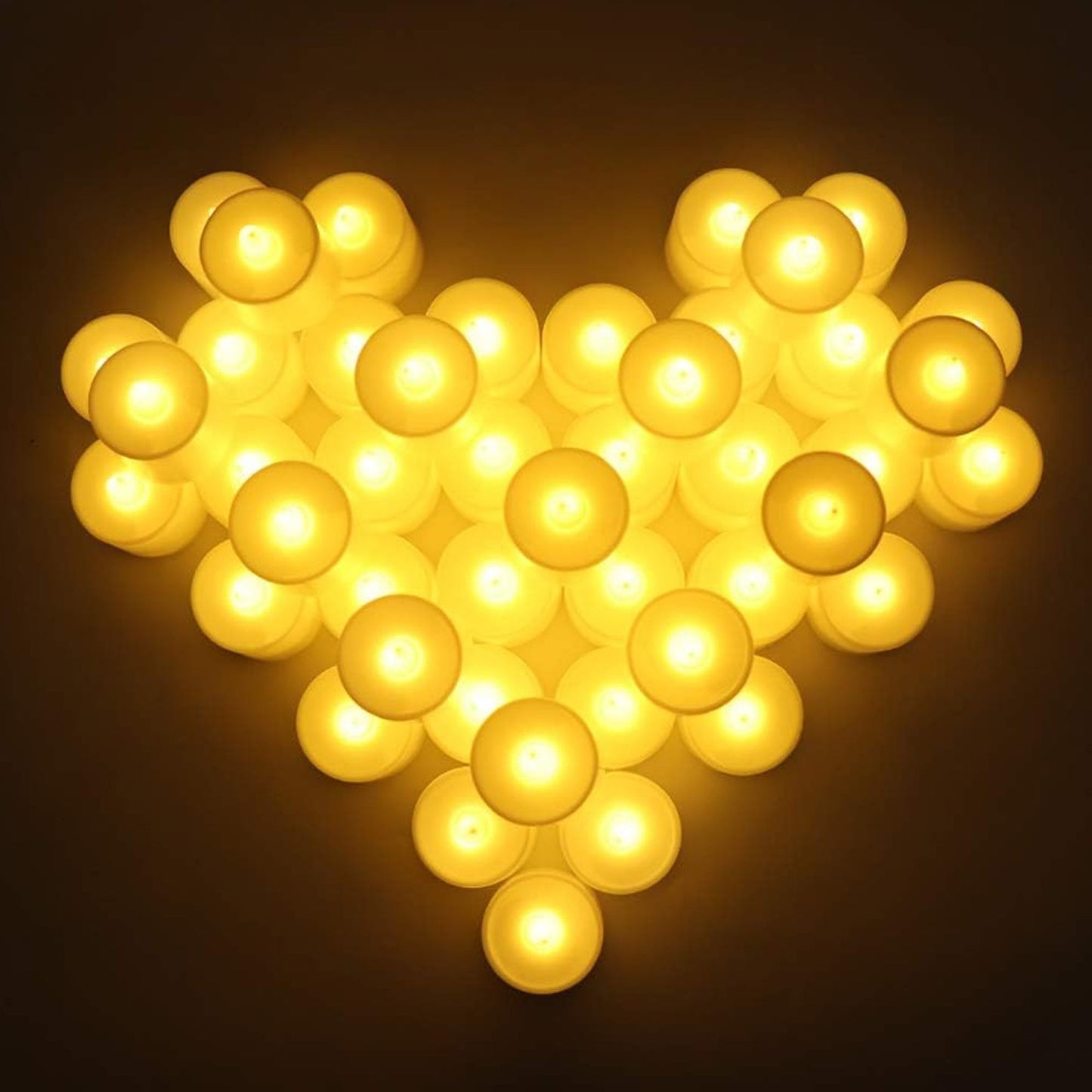 Festival Decorative - LED Tealight Candles | Battery Operated Candle Ideal for Party, Wedding, Birthday, Gifts (24pc) ( Diya , Divo , Diva , Deepak , Jyoti , - Springkart 