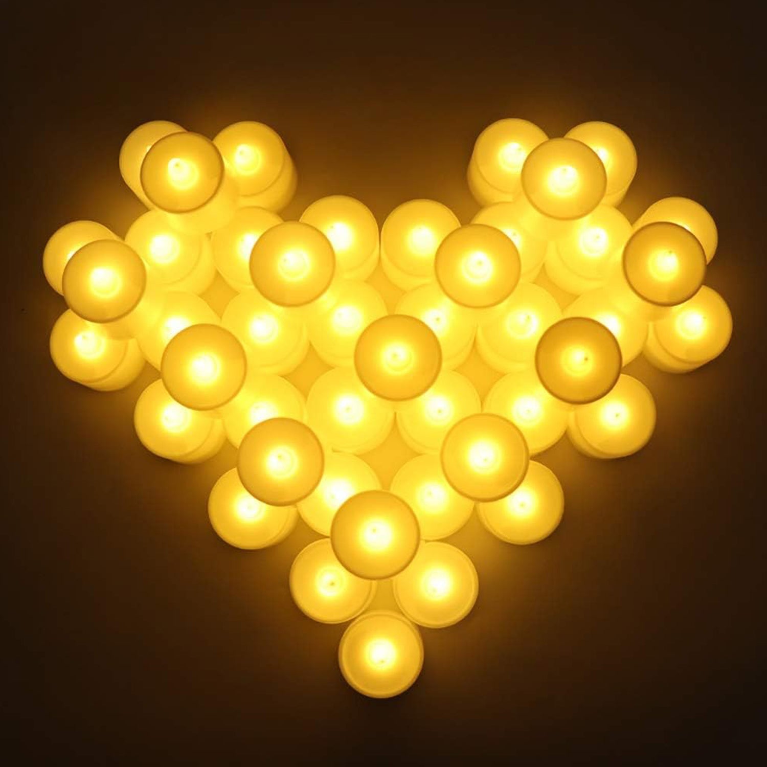 Festival Decorative - LED Tealight Candles | Battery Operated Candle Ideal for Party, Wedding, Birthday, Gifts (24pc) ( Diya , Divo , Diva , Deepak , Jyoti , - Springkart 