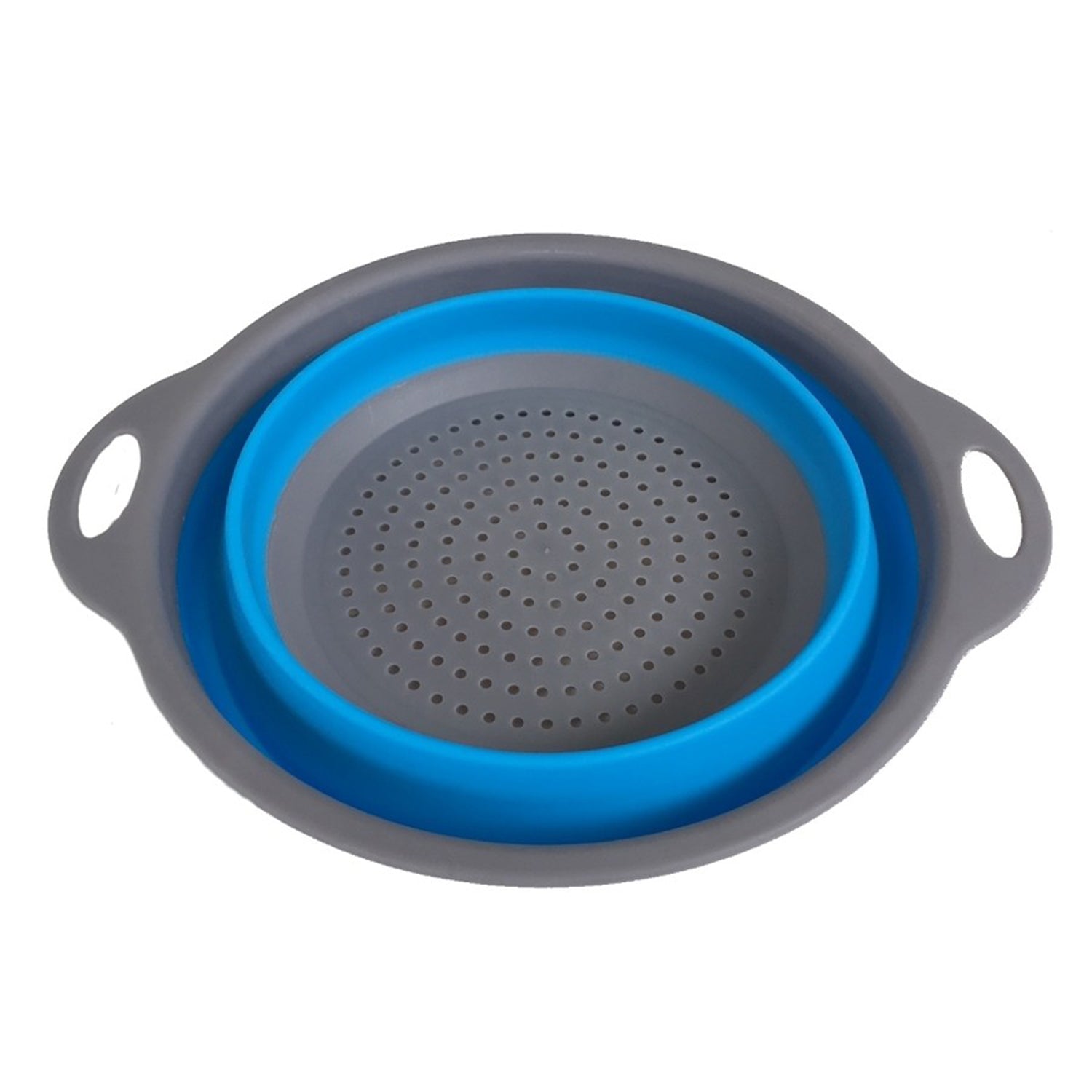 Round Sili Strain used in all kinds of household and official kitchen purposes as a Foldable utensil. - Springkart 