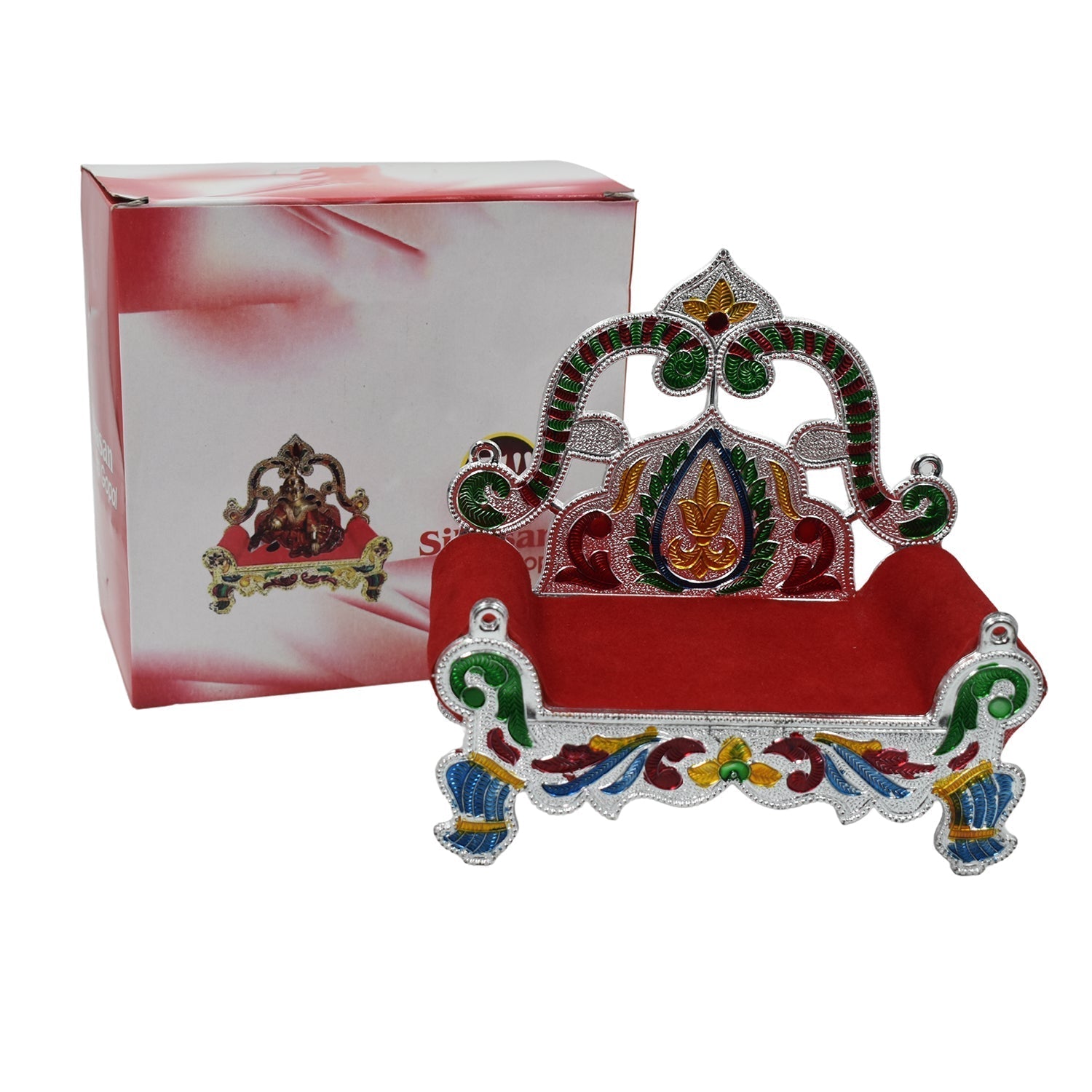 Big Singhasan Bal Gopal used in all kinds of household and official places for placing gods sculpture over it. - Springkart 