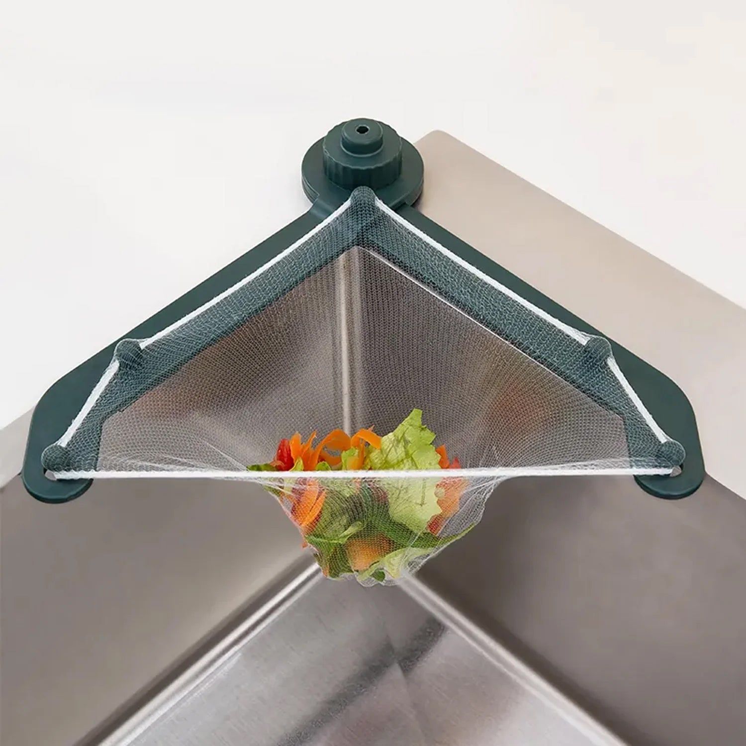 Kitchen Sink Filter Basket, Kitchen Sink Basket, Kitchen Gadgets Practical Sink Strainer Kitchen Sink Drainer for Food Residue, Hair, Paper Scraps (1 Pc) - Springkart 