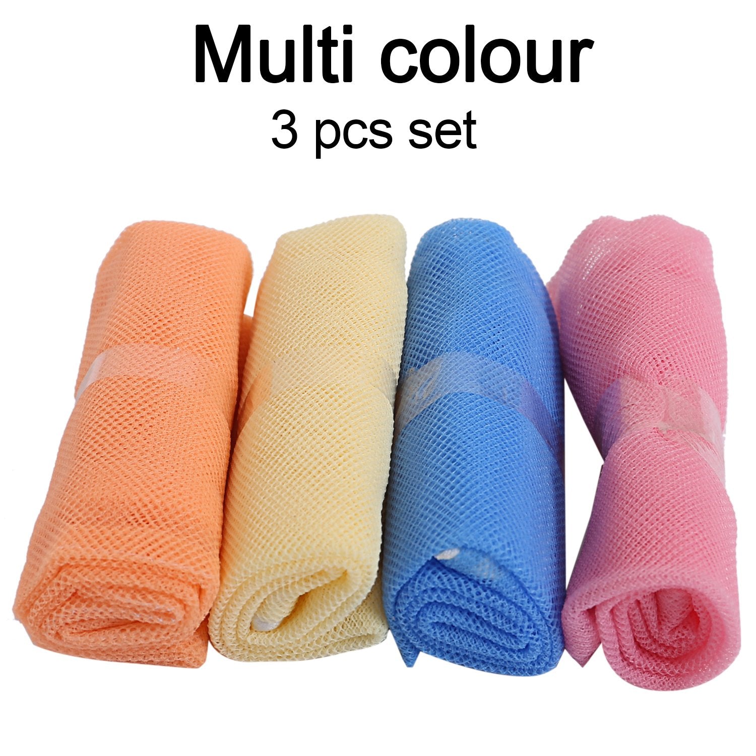 Fridge Bags for Fruits and Vegetables with Zip Net (Multicolour) - Springkart 
