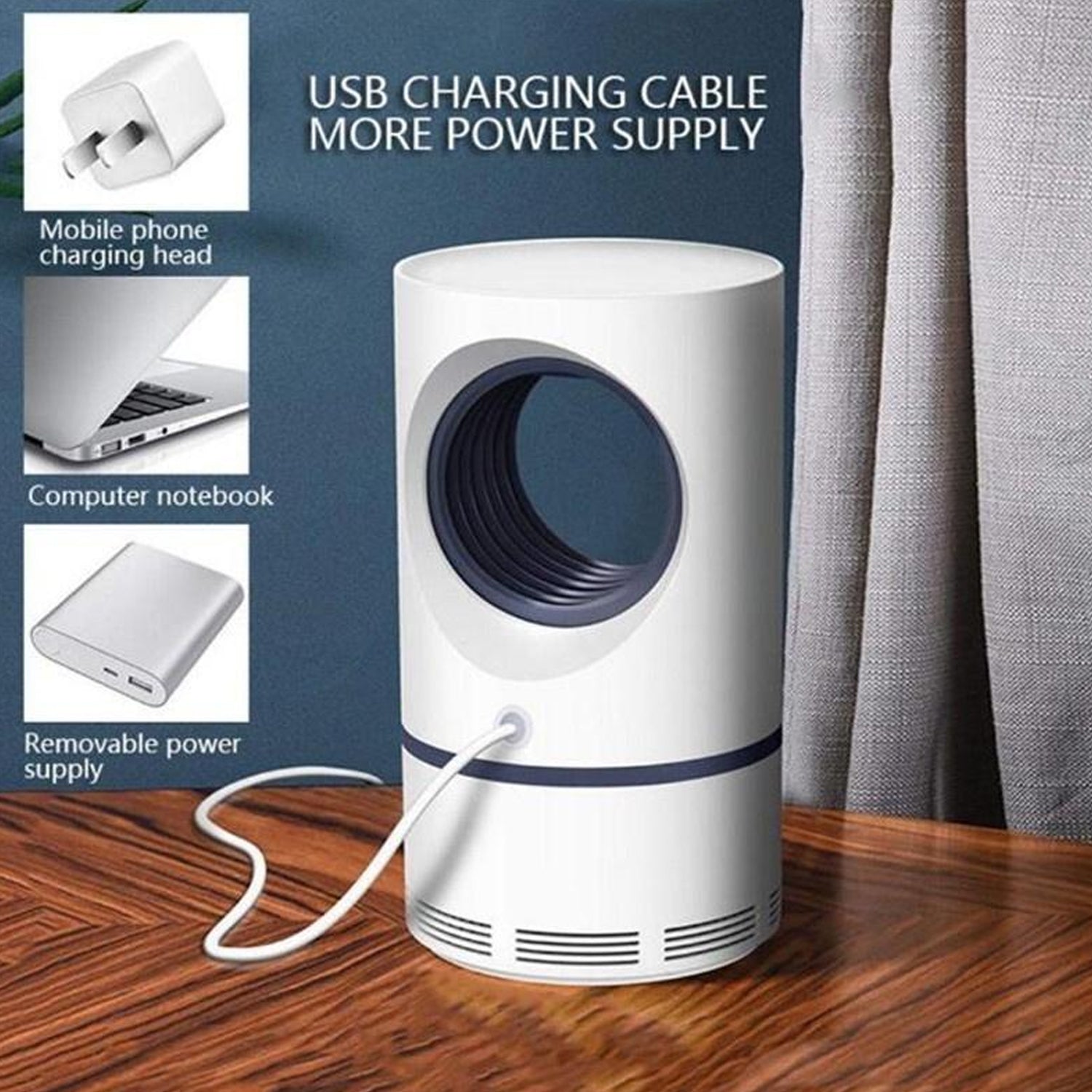LED Electric Mosquito Killer Lamp for Home - Springkart 