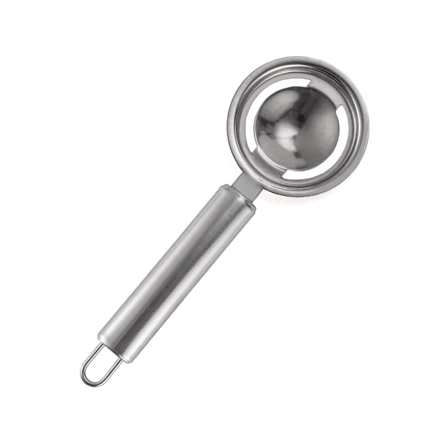kitchen tools Egg Yolk White Separator Stainless Steel Egg White Separator Tools Eggs Yolk Filter Gadgets Kitchen Gadgets Separating Funnel Spoon Egg Divider Tools - Springkart 