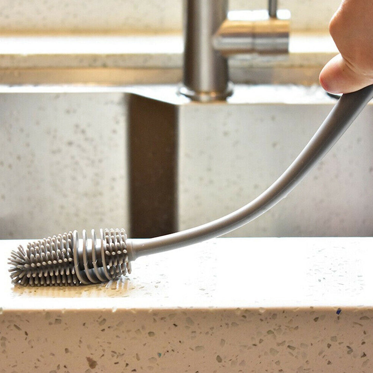 Multipurpose Bottle Cleaning Brush: Kitchen Tool - Springkart 