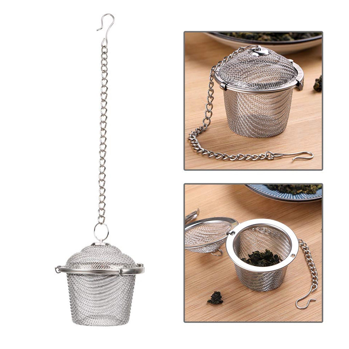 SS Easy Tea Filter used for filtering tea purposes while making it in all kinds of official and household kitchen places etc. - Springkart 