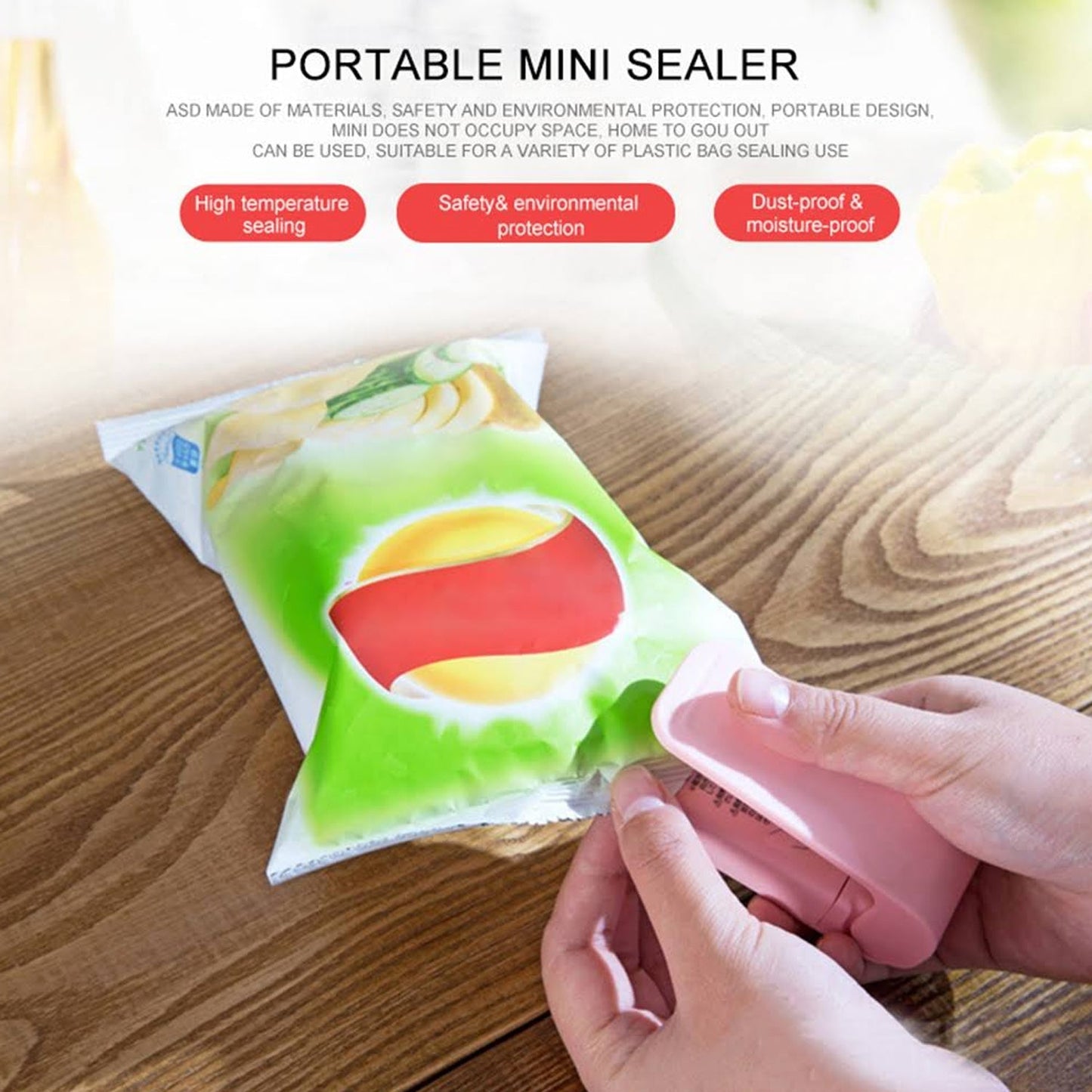 Portable Mini Handheld Sealing Machine for Plastic Bags - Springkart 