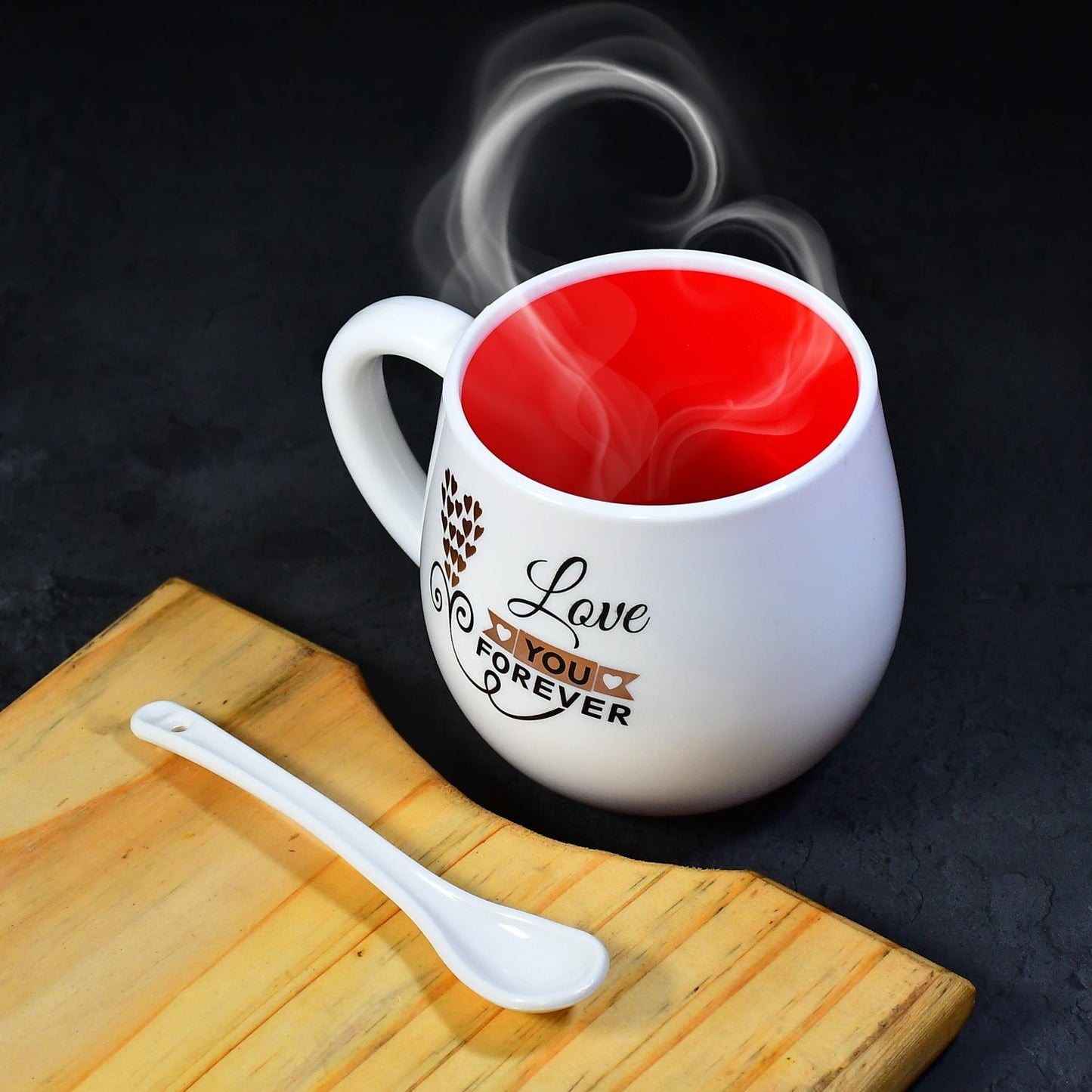 Multi design coffee Mug With Spoon and box packing. Ceramic Mugs to Gift your Best Friend Tea Mugs Coffee Mugs Microwave Safe. - Springkart 