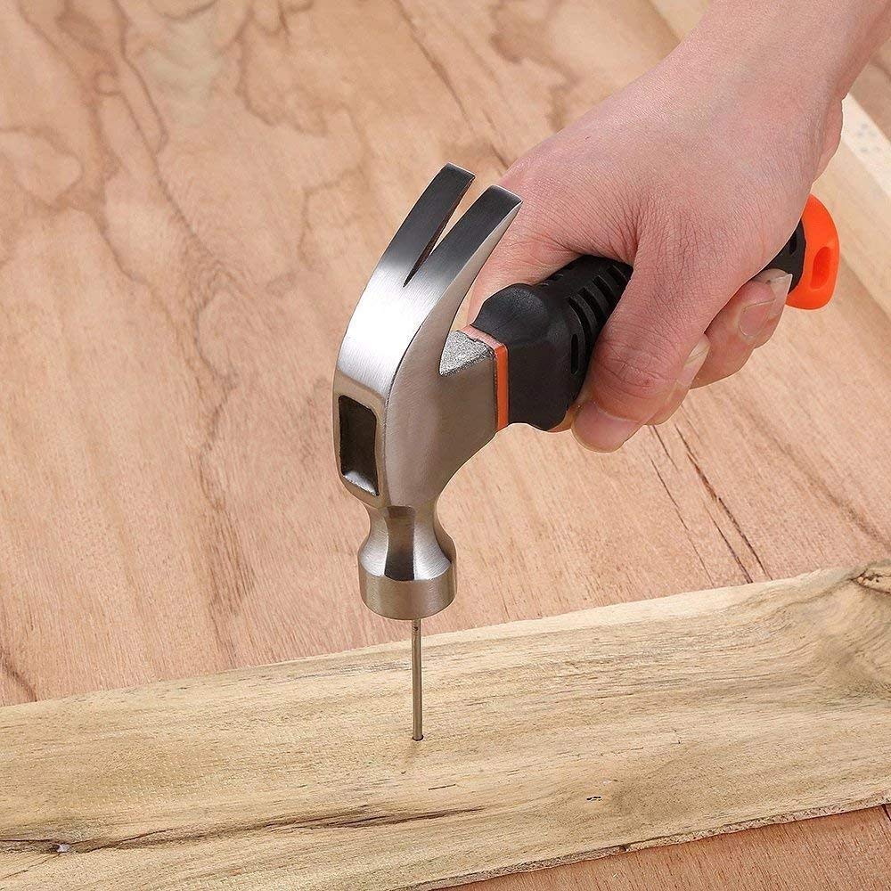 Mini Claw Hammers Short Handle Plastic Grip (300 gram) - Springkart 