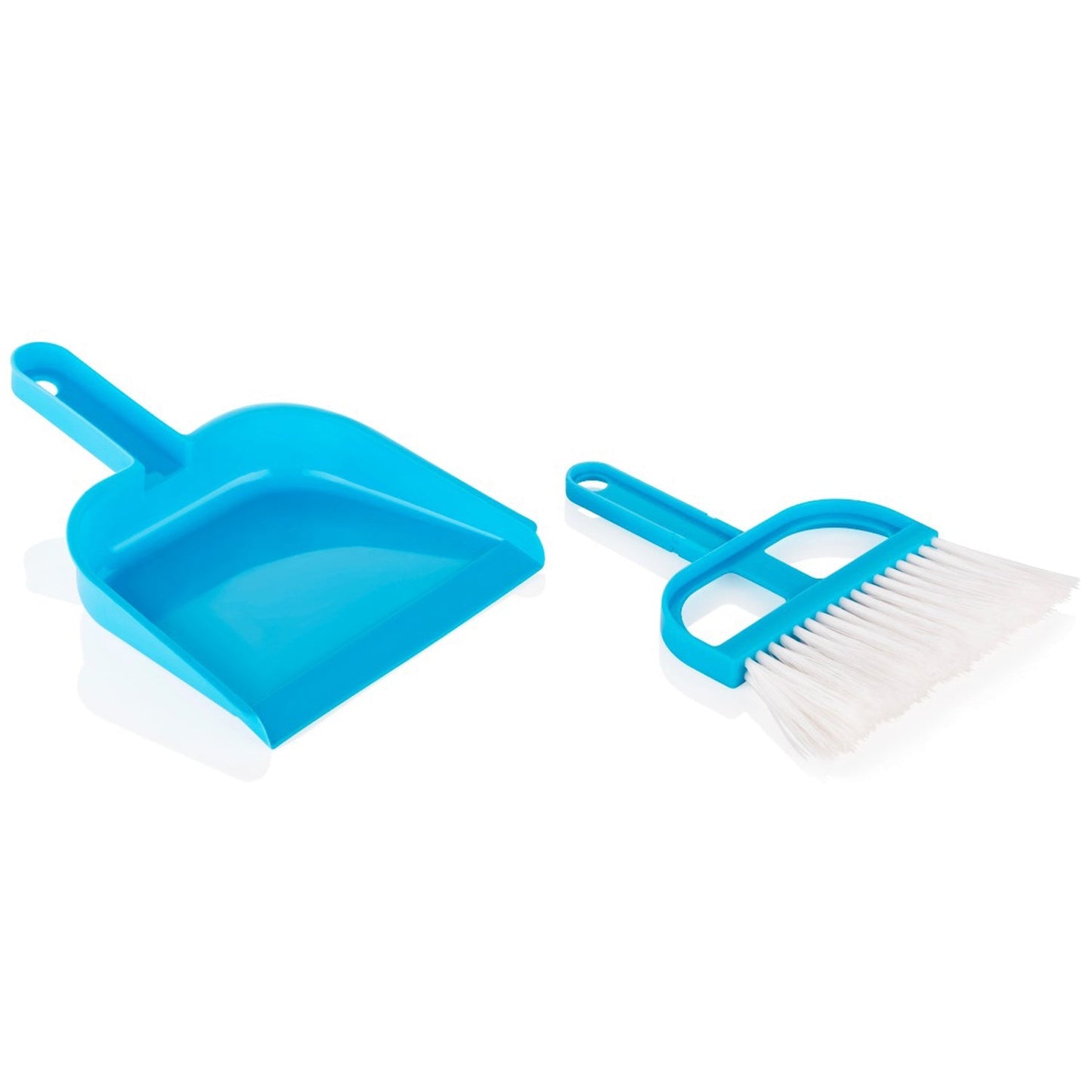 Dustpan and broom set for home cleaning