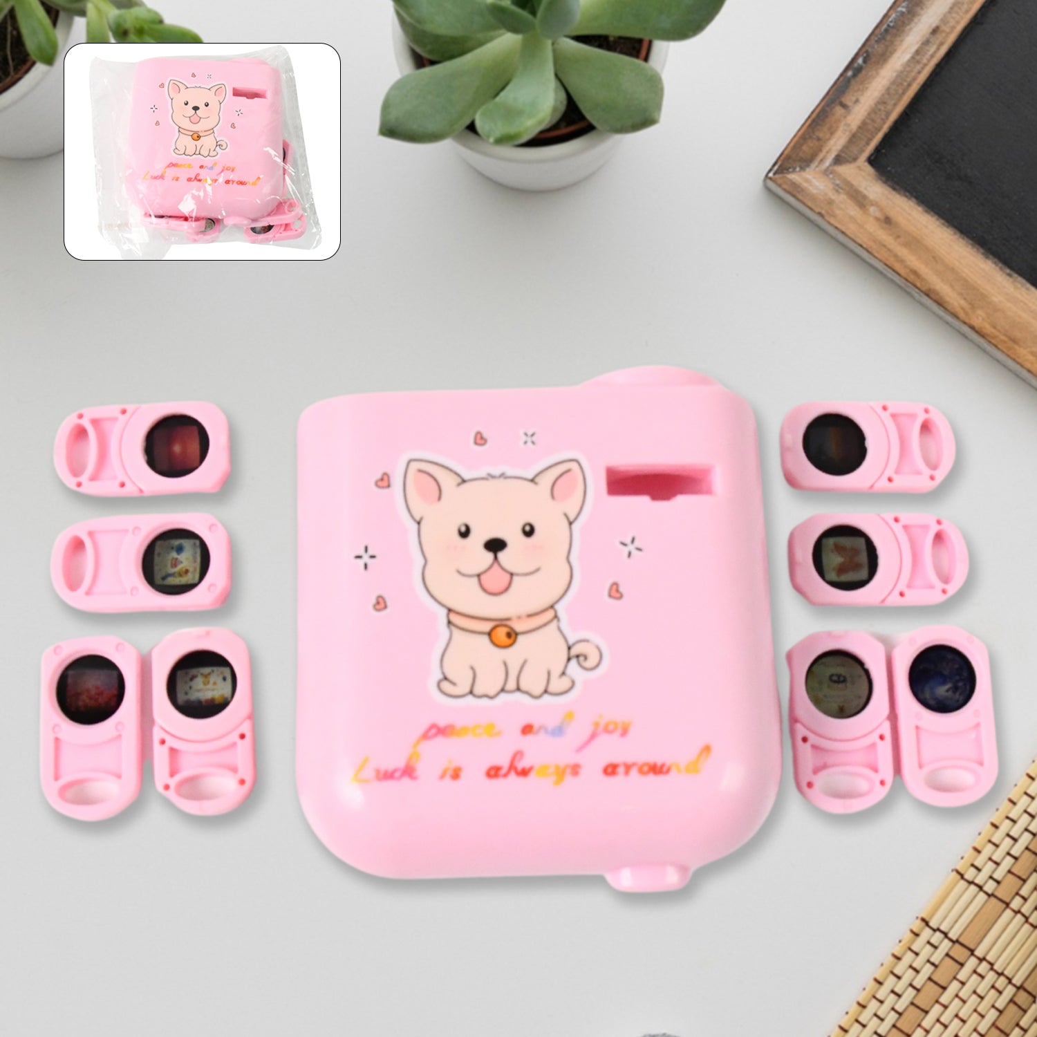 Birthday Projector With 8 Slides Patterns (1 Set) - Springkart 