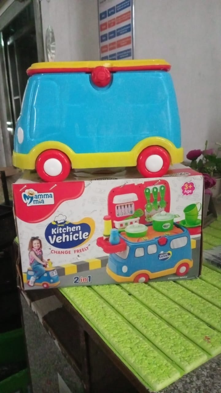 Kitchen Vehicle Set Toy for Kids Big Cooking (21 Pcs Set) - Springkart 
