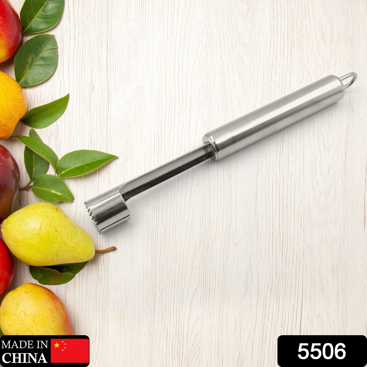 Fruit Core Stainless Steel Set, Core Remover for Apple and Pear, Kitchen Prep Tool Fruit Core Remover Tool with Soft Handle, Apple Corer Stainless Steel, Kitchen Gadget Dishwasher Safe - Springkart 