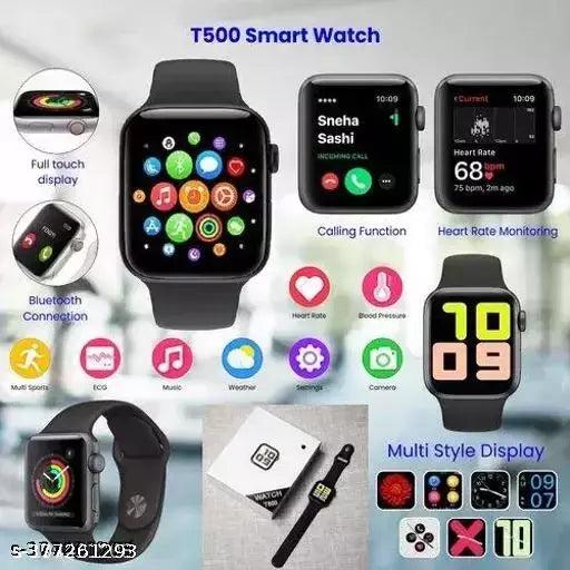 New SMART WATCH 2023-24 latest version T500 Full Touch Screen Bluetooth Smartwatch - Springkart 