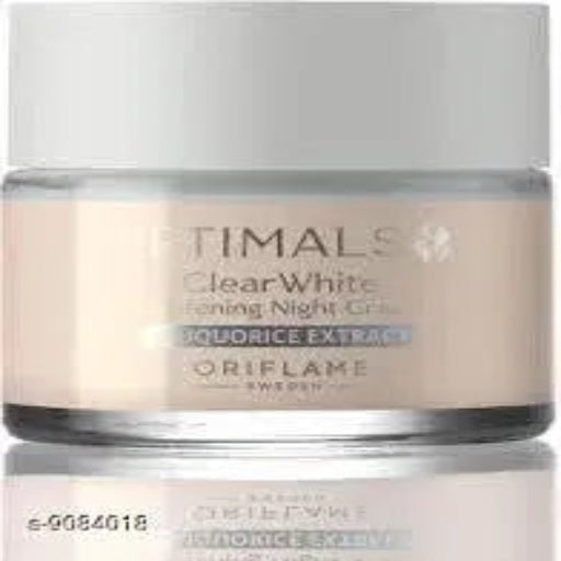Oriflame Sweden optimals clear white lightening night cream  (50 ml)