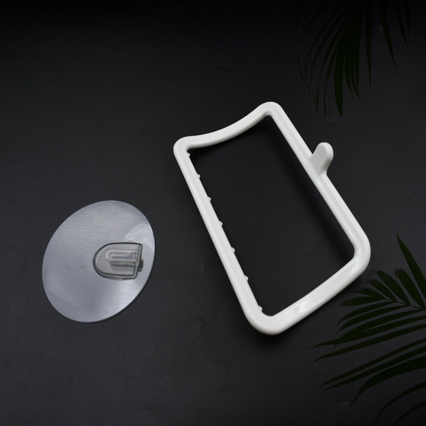 Multi-Purpose Self Adhesive, Strong Sticker Self Adhesive Wall Mounted Hand Towel Holder/Hanger - Springkart 