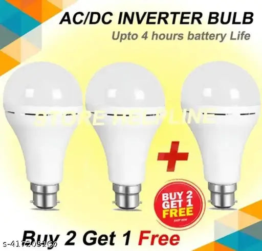 Wonderful Light Bulb Rechargeable Pack 3