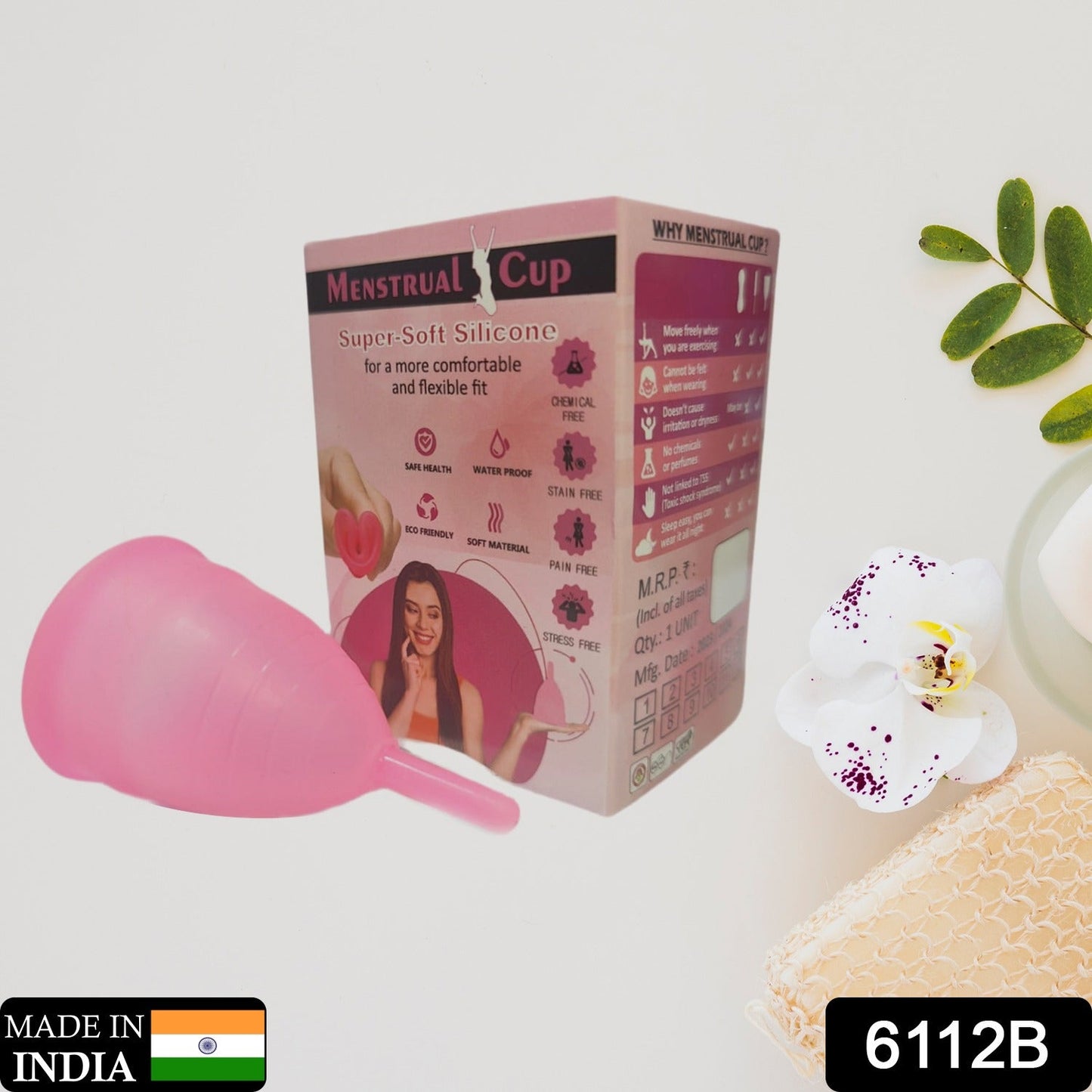 Reusable Menstrual Cup for Women & Girls | Eco-Friendly Period Solution - Springkart 