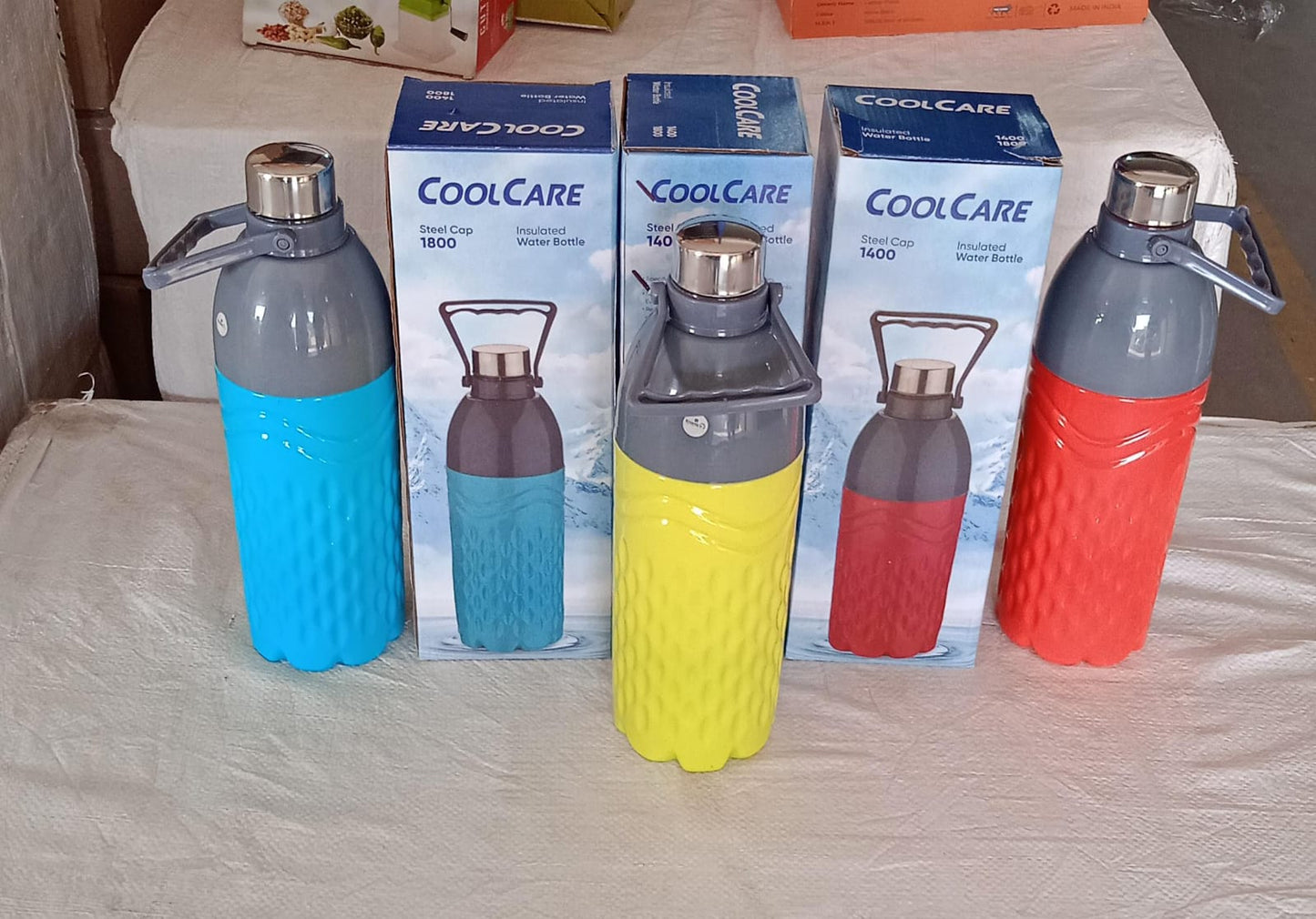Plastic Sports Insulated Water Bottle For Fridge, Office, Sports, School, Gym, Yoga - Springkart 