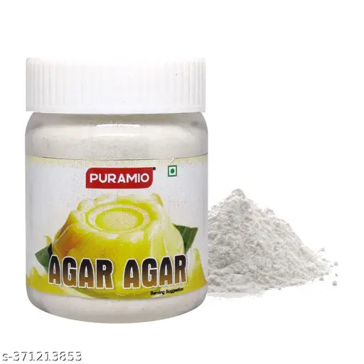 Agar Powder (Perfect for Jelly & Desserts | 100% Pure Powder), 30g