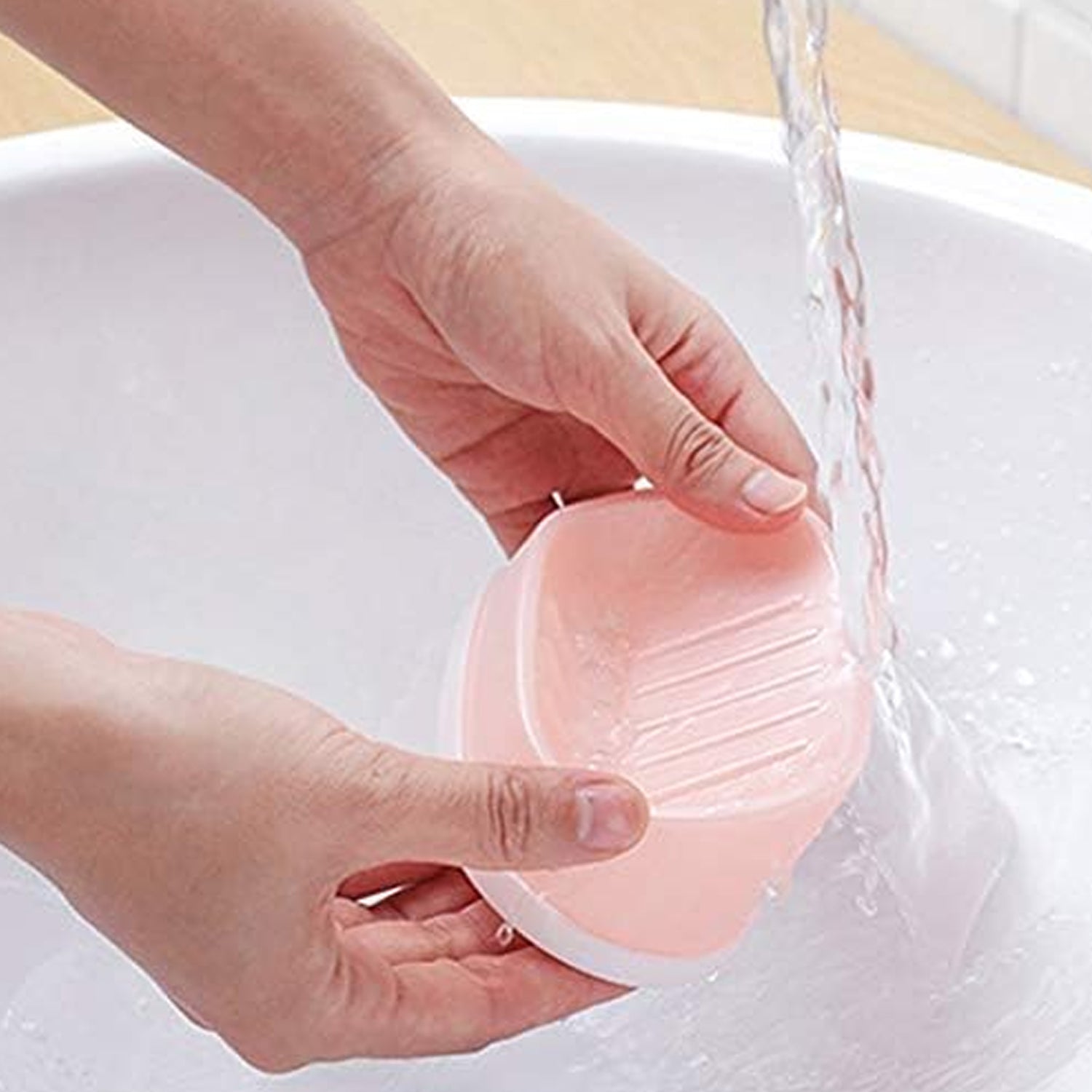 Soap Container Soap Box Household Kitchen And Bathroom Can Use Pp Material Drain Box Double Soap Dish For Bathroom Shower Home Outdoor Camping (1 Pc) - Springkart 