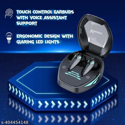 Bluetooth Gaming Earbuds 15 Hours Non Stop with Case Battery.