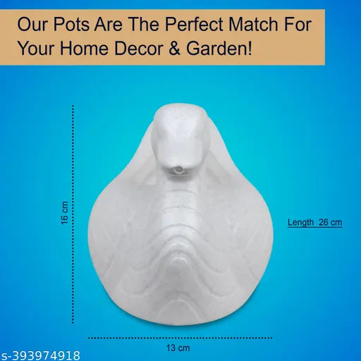 UV Treated Premium Quality Plastic Duck  Planter Pots For Home Décor & Gardening