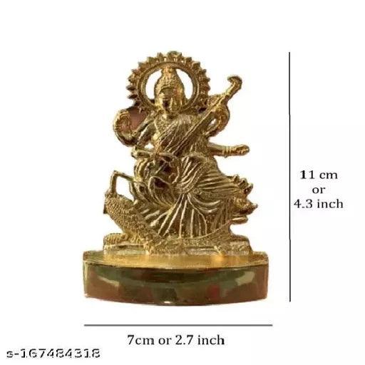 Goddess Maa Saraswati Statue Study Devi Handicraft - Springkart 