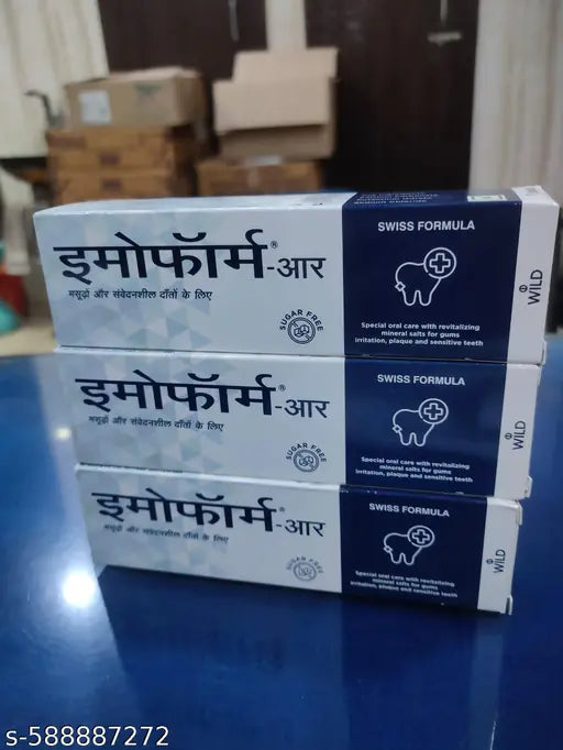 Toothpaste|With Essential Mineral Salts|Reduces tooth sensitivity|Daily protection against teeth & gum problems|Doctor Recommended For Complete Oral Care Toothpaste (100 gm, Pack of 3)