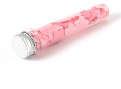 Portable Hand Washing Bath Flower Shape Paper Soap Strips In Test Tube Bottle - Springkart 