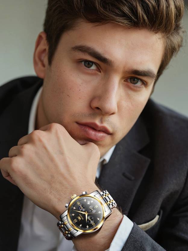 OLEVS Analog Watch  - For Men CIF-S-G2858GJ-JH