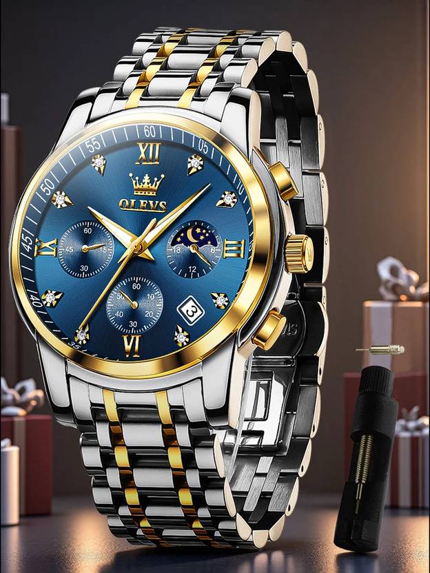 OLEVS Analog Watch  - For Men CIF-S-G2858GJ-JL