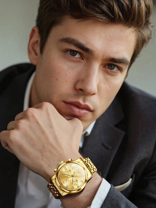 OLEVS Analog Watch  - For Men CIF-S-G2858GJ-QJ
