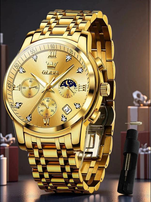 OLEVS Analog Watch  - For Men CIF-S-G2858GJ-QJ