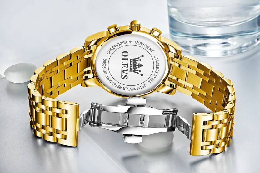 OLEVS Analog Watch  - For Men CIF-S-G2858GJ-QJ