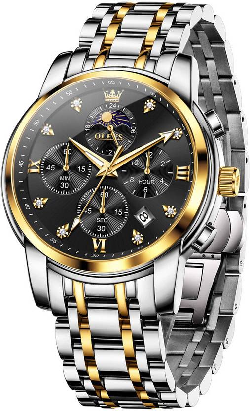 OLEVS Analog Watch  - For Men CIF-S-G3655GJ-JH
