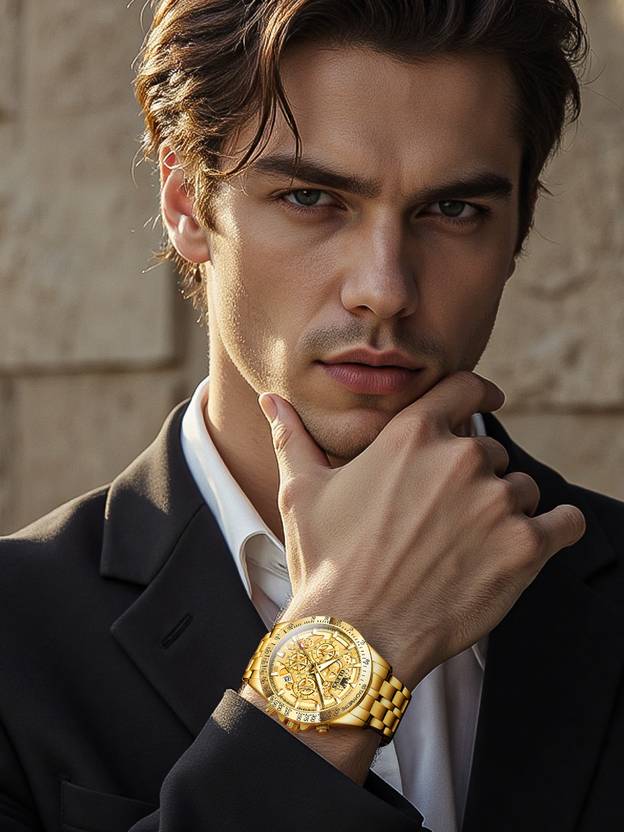 OLEVS Analog Watch  - For Men CIF-S-G9913GJ-QJ