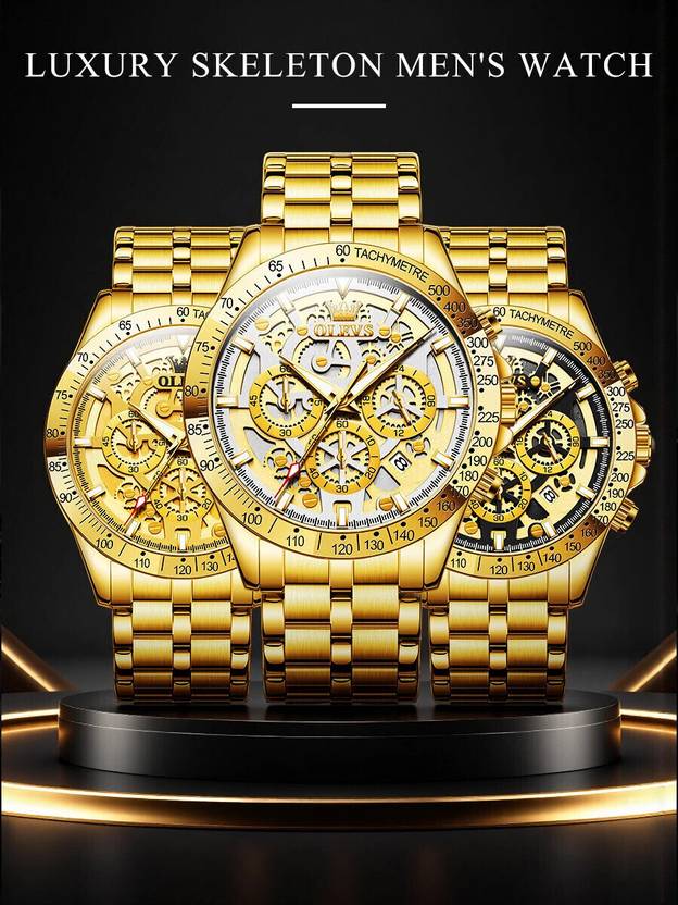 OLEVS Analog Watch  - For Men CIF-S-G9913GJ-QJ