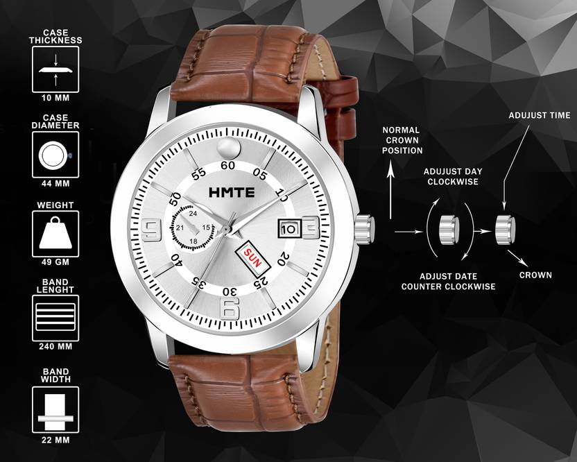 hmte Day&Date Series Analog Watch  - For Men HM-9792