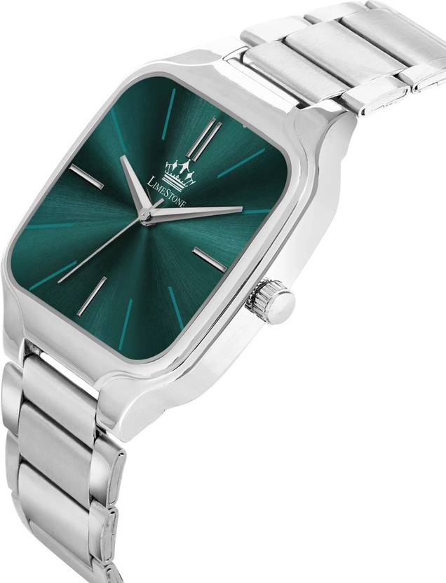 LIMESTONE NEW DESIGNER SQUARE DIAL QUARTZ Analog Watch  - For Men LS3314