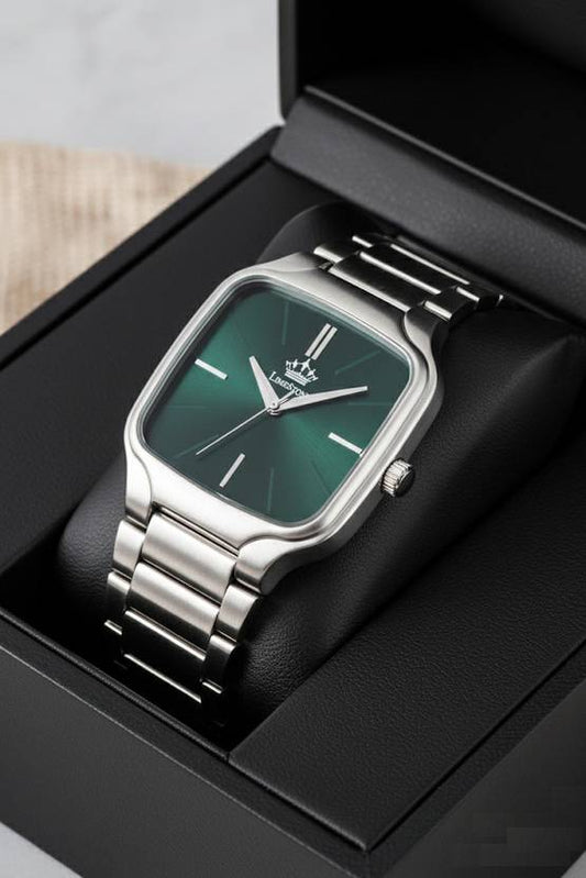 LIMESTONE NEW DESIGNER SQUARE DIAL QUARTZ Analog Watch  - For Men LS3314