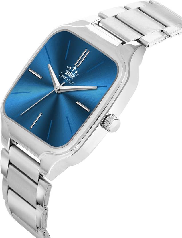 LIMESTONE NEW DESIGNER SQUARE DIAL QUARTZ Analog Watch  - For Men LS3316
