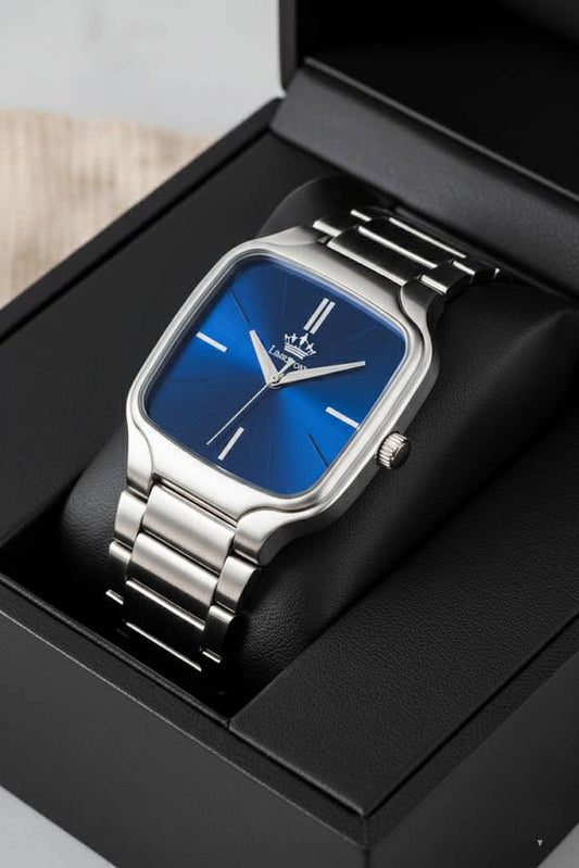 LIMESTONE NEW DESIGNER SQUARE DIAL QUARTZ Analog Watch  - For Men LS3316