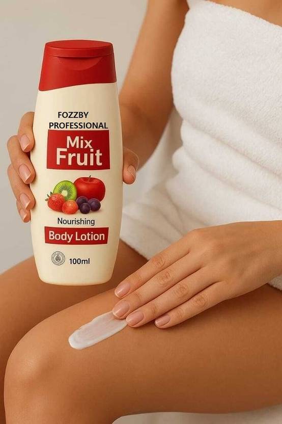 FOZZBY Body Lotion Combo – Aloe Vera, Almond & Honey, Mix Fruit, Cocoa Butter  (100 ml)