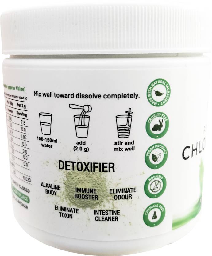 RUDRAA FOREVER Premium Chlorophyll 100gm Vegan| Immunity Booster & Detox | Superfood (100 g)