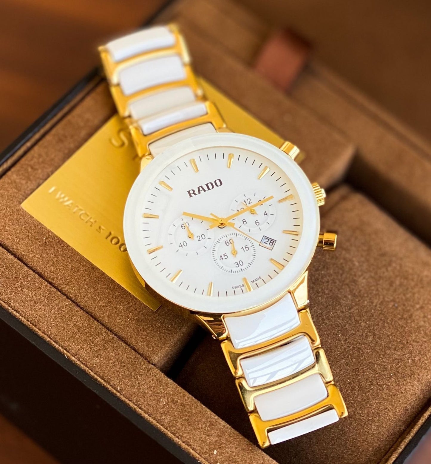 RADO ANALOG 7AAA WHITE DIAL | Watch Store India