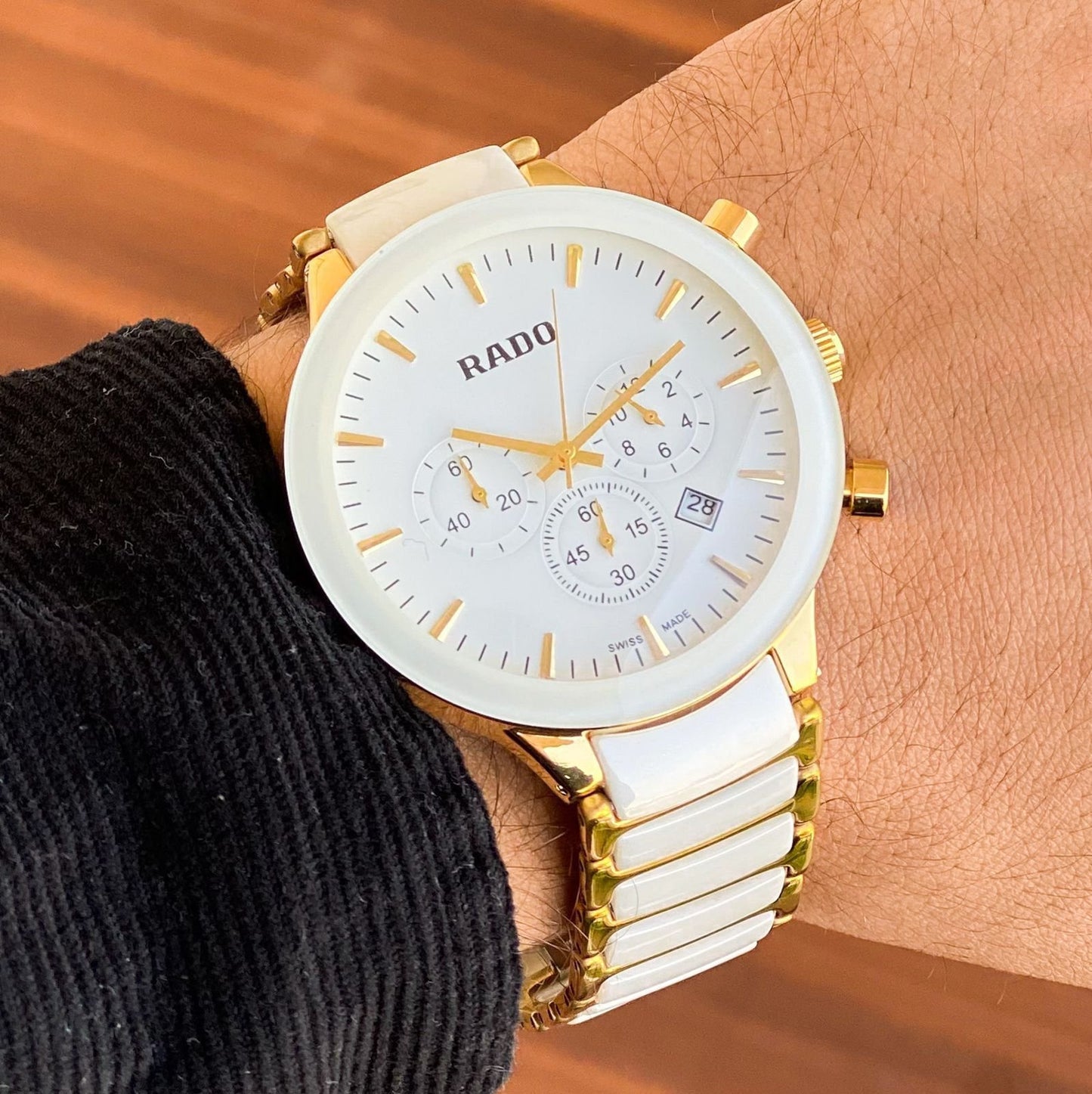 RADO ANALOG 7AAA WHITE DIAL | Watch Store India