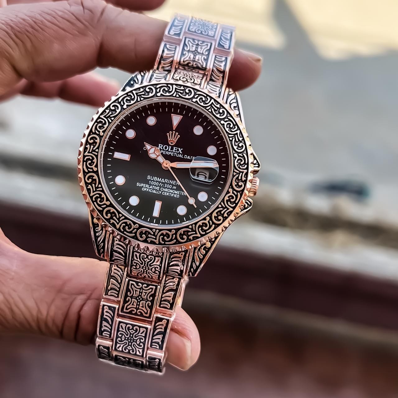 Rolex Submariner Handcrafted (Black Dial)