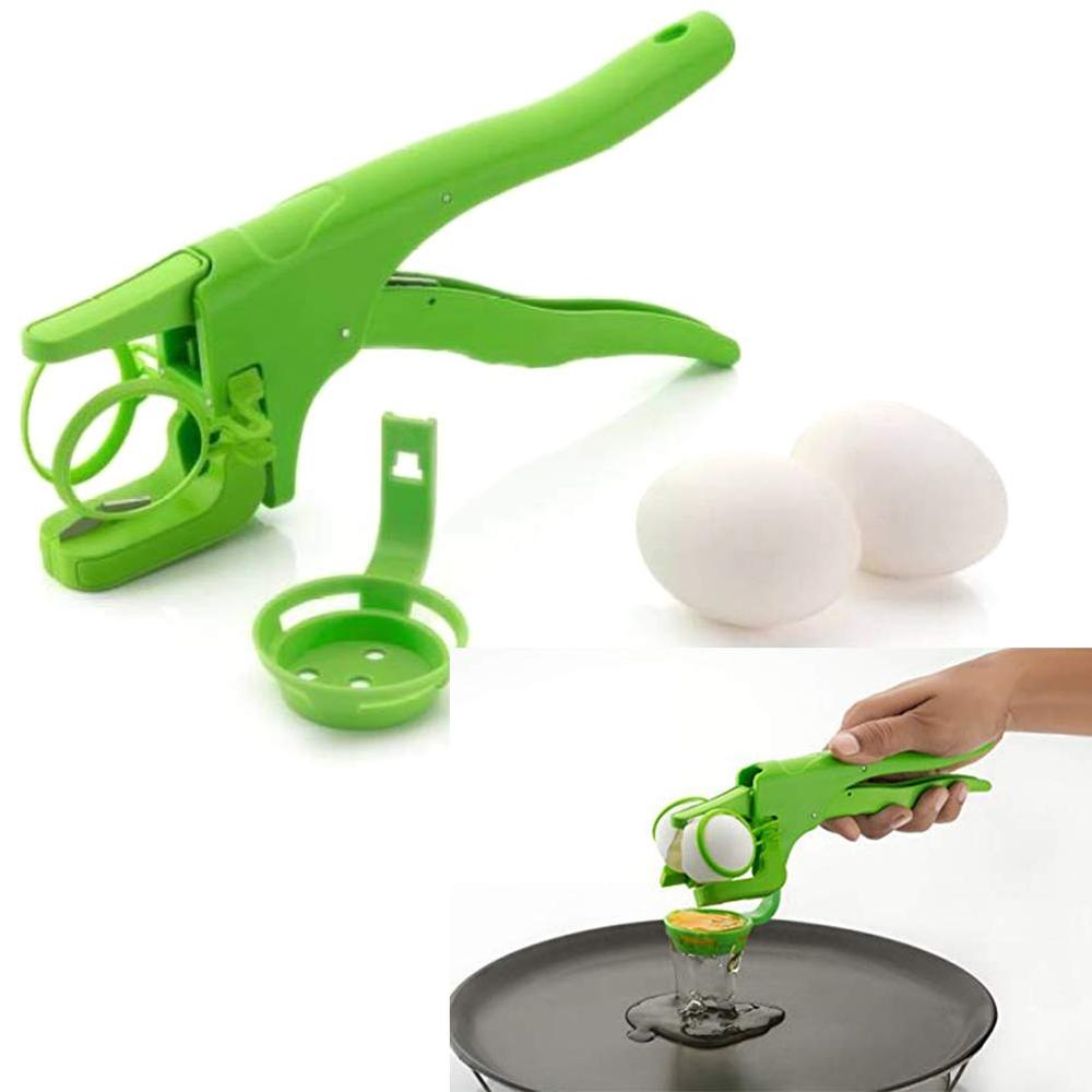 109 Plastic Handheld Egg Cracker With Separator - Springkart 