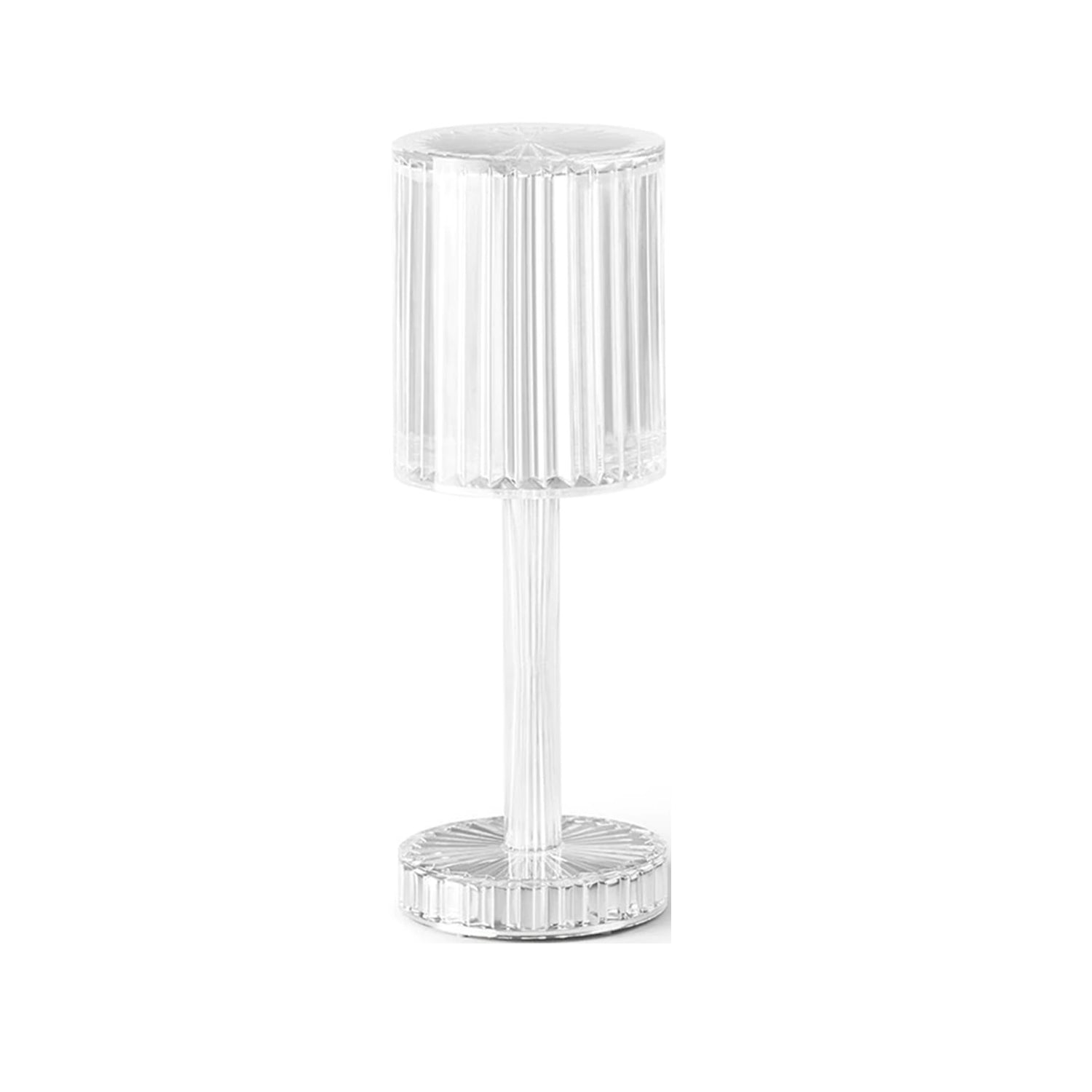 Crystal Table Lamp , Touch Control Atmosphere Nightstand Lamp With USB Charging Line - Springkart 